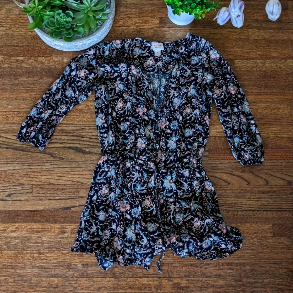 Paisley bohemian romper - Picture 3 of 5